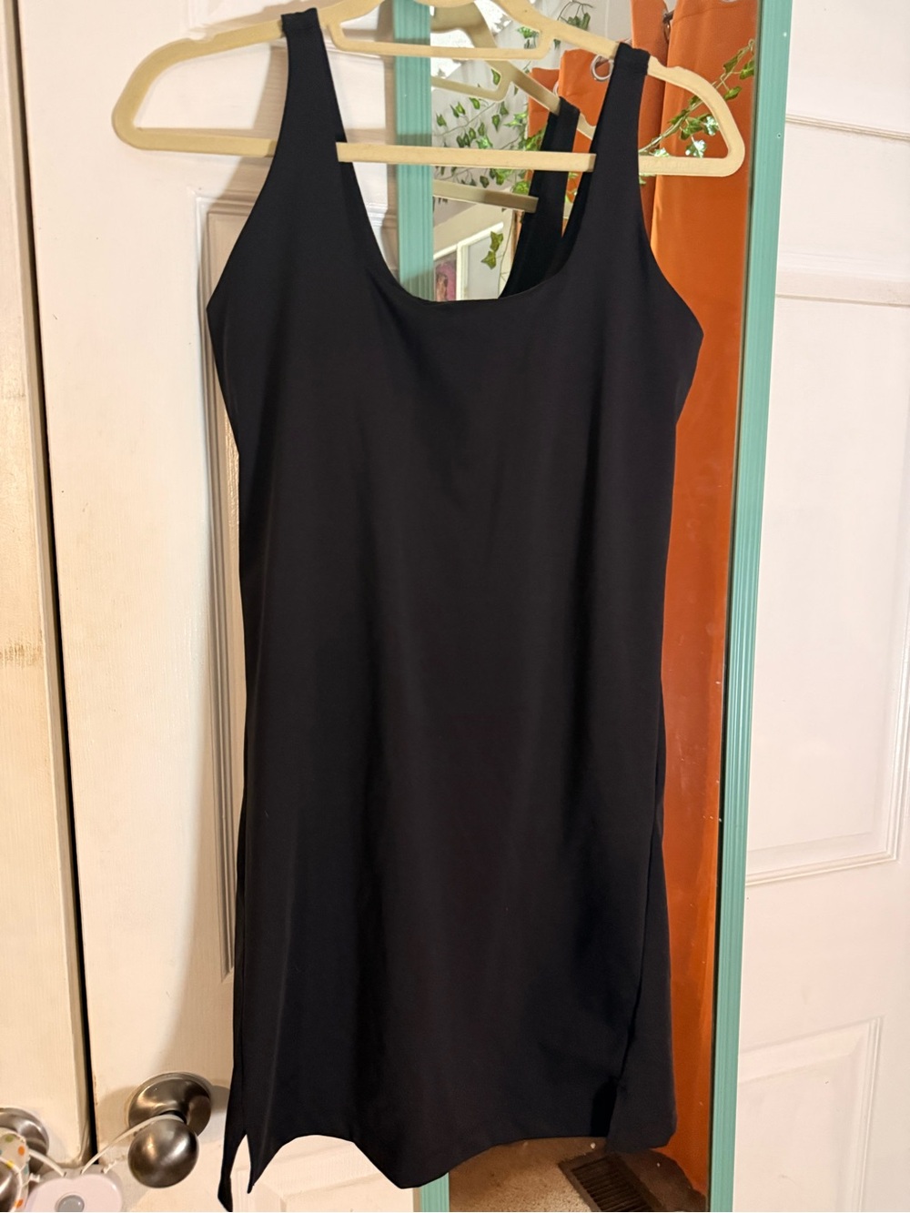 Old Navy Black Athletic Dress with Shorts